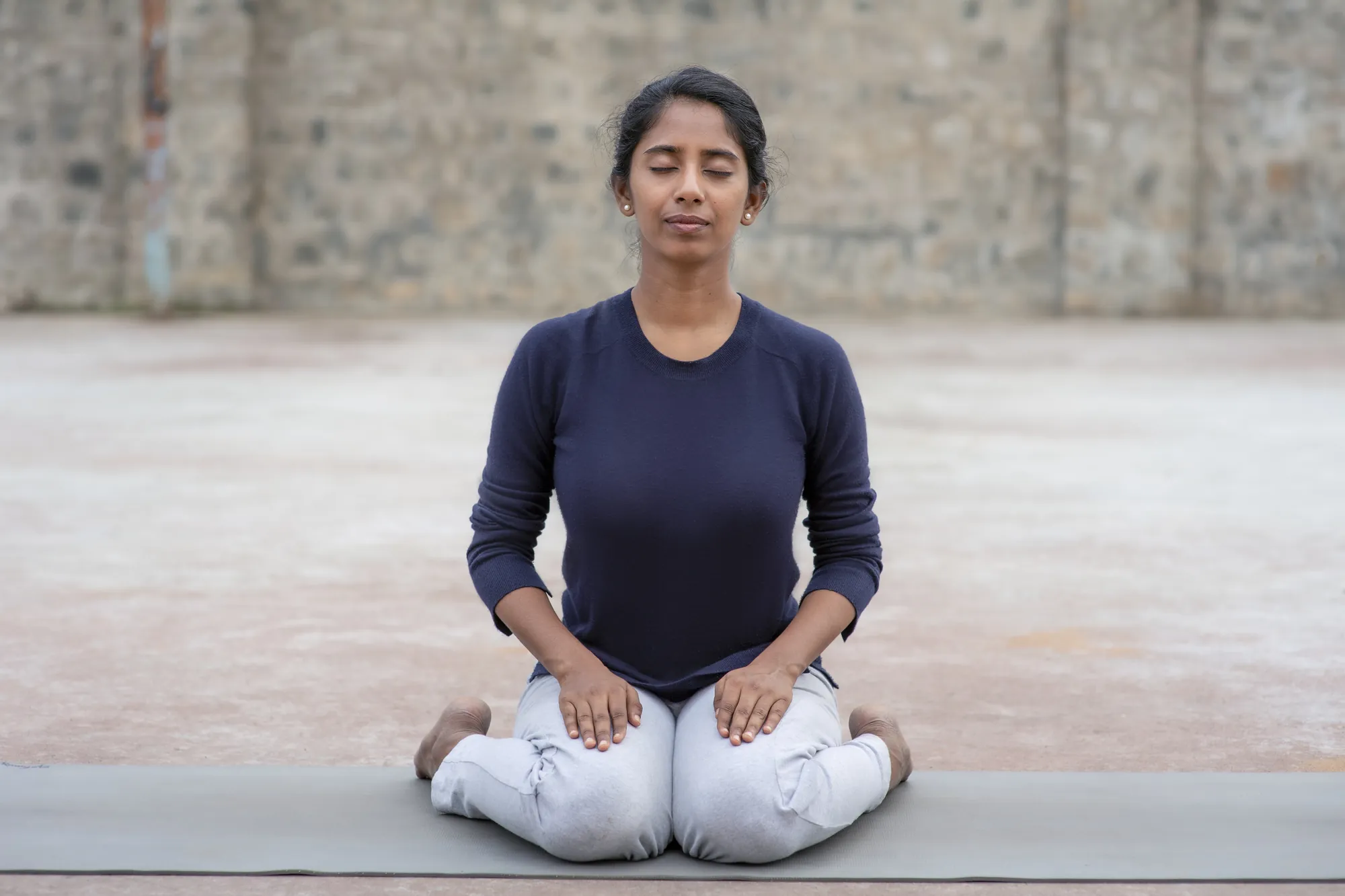 Classical Isha Hatha yoga practice at Adiyoga in Earlwood